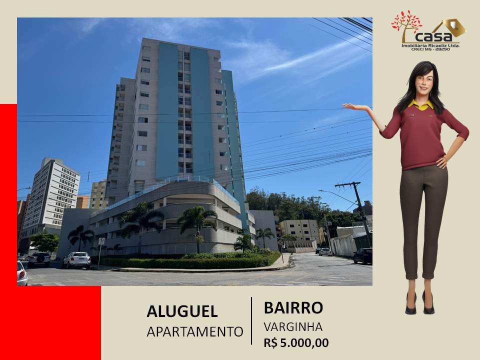 Foto do anúncio: Apartamento para Locação, Itajubá / MG, bairro VARGINHA, 3 dormitórios, sendo 1 suíte, 2 banheiros, 1 vaga de ga…